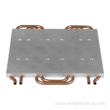 Custom buried Copper Pipe Water Cold Plate